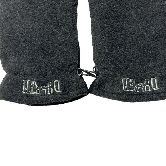 Duluth Men's Black Fleece Thermal Gloves Size M Winter Sports Hiking - Picture 5 of 9